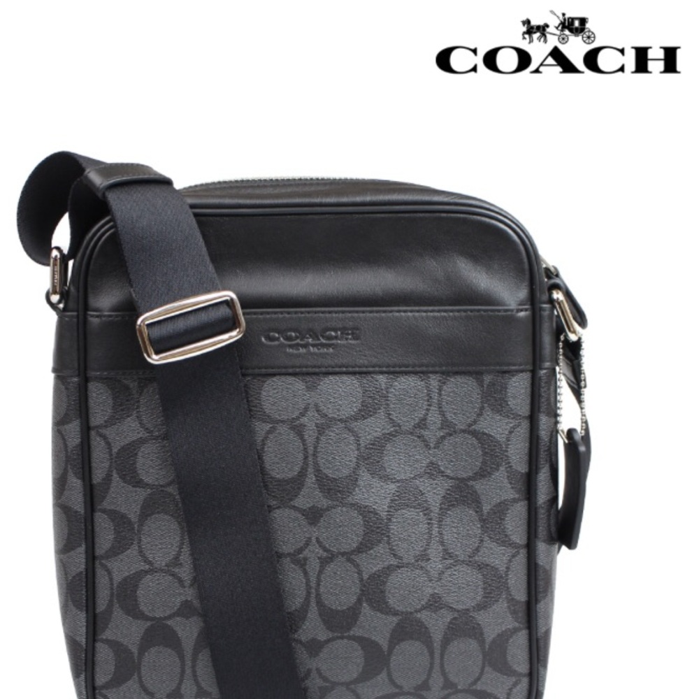 Coach Men’s Charles Flight Messenger Bag